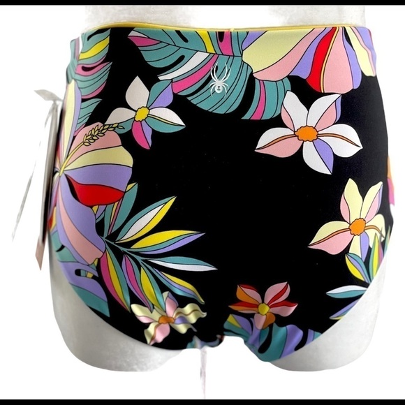 SPYDER Reversible High Waist Bikini Bottom - Picture 6 of 13